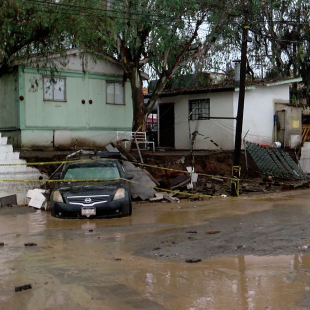 Tormenta ‘Rachel’ deja 571 casas dañadas en Ensenada y San Quintín